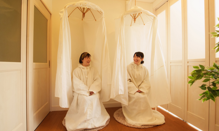 よもぎ蒸しのイメージ